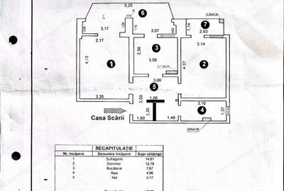 Apartament cu 2 camere decomandat în Micro 14