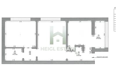 Apartament cu 3 camere, mobilat în Ultracentral - 16