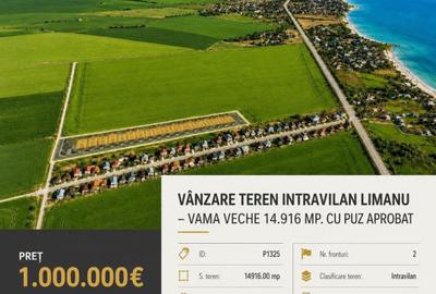 Teren de 14916 mp, în Limanu