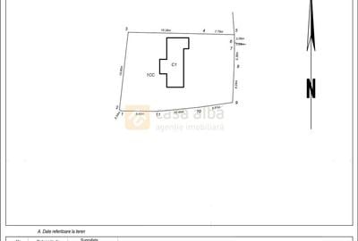 Teren Construcții intravilan de 539 mp, în Central - 1