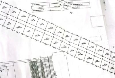 Teren Construcții intravilan de 1000 mp, în Ciurbești