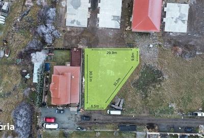 Teren de 668 mp, în Tipografilor