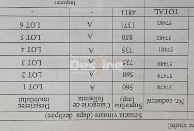 Teren Construcții intravilan de 735 mp, în Alexandru cel Bun - 10