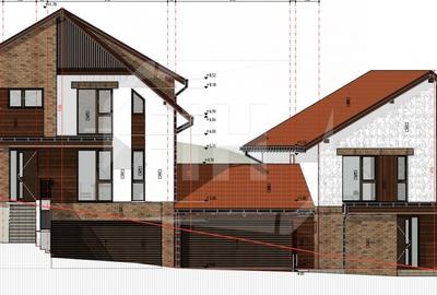 Duplex cu 4 camere cu Garaj în Feleacu - 1