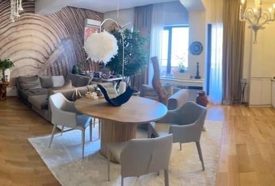Apartament cu 3 camere semidecomandat, mobilat în Pipera