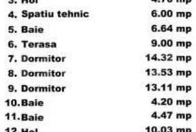 Casă cu 4 camere cu Teren 500 Mp în Baciu - 14