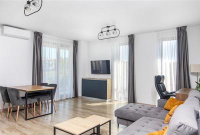 Apartament cu 2 camere semidecomandat, mobilat în Zorilor