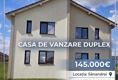 Casă cu 3 camere în Sânandrei