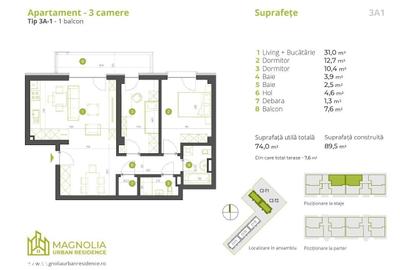 Apartament cu 7 camere în Sud - 2
