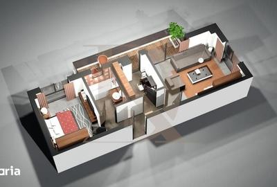 Apartament cu 2 camere decomandat în Copou