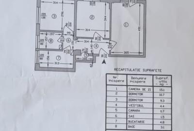 Apartament cu 3 camere semidecomandat în Giurgiului - 2