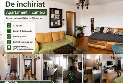 Garsonieră decomandată în Elisabetin