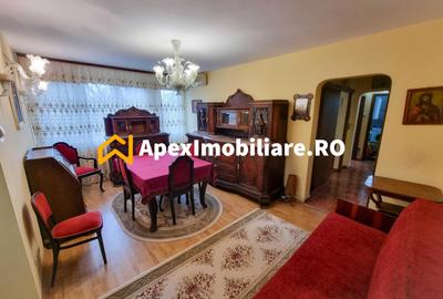 Apartament cu 3 camere semidecomandat, mobilat în Berceni