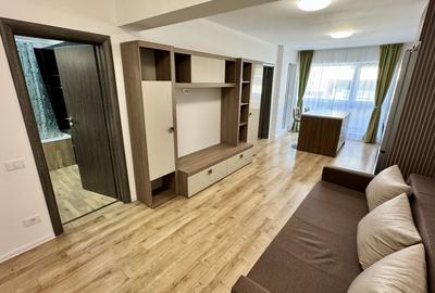 Apartament cu 2 camere semidecomandat, mobilat în Tractorul - 7