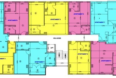 Apartament cu 2 camere semidecomandat în Topoloveni