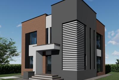 Casă individuală cu 4 camere cu Teren 400 Mp în Nord - 1