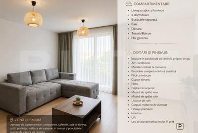 Apartament cu 3 camere decomandat, mobilat în Răcădău