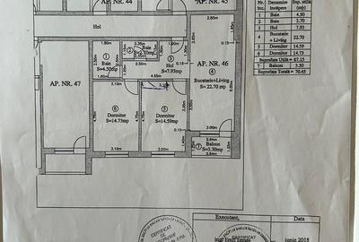 Apartament cu 3 camere decomandat în Chiajna