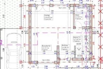 Casă individuală cu 4 camere cu Canalizare în Luna de Sus - 3