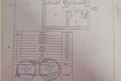 Apartament cu 3 camere circular, mobilat în Brătianu - 6