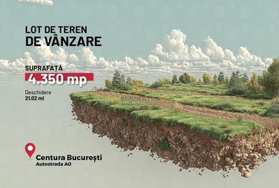 Teren Construcții intravilan de 4200 mp, în Centura Sud