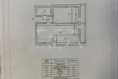 Apartament cu 2 camere semidecomandat în Păcii