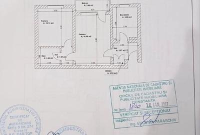 Apartament cu 2 camere semidecomandat, mobilat în Tomis II - 8
