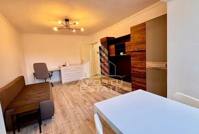 Apartament cu 2 camere nedecomandat, mobilat în Spitalul Județean