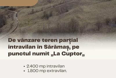 Teren de 4200 mp, în Barcani - 3