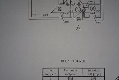 Apartament cu 2 camere decomandat în Lujerului