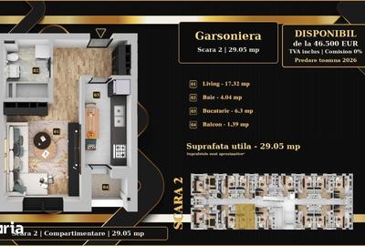 Garsonieră în Chiajna - 3