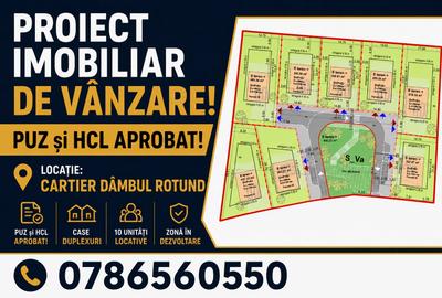 Teren Construcții intravilan de 4500 mp, în Dâmbul Rotund - 1