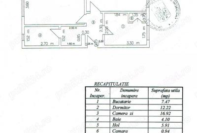 Apartament cu 2 camere decomandat, mobilat în Ultracentral - 8