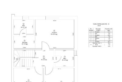 Duplex cu 4 camere cu Canalizare în Corbeanca - 15