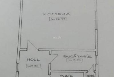 Garsonieră decomandată, mobilată în Unirii - 17