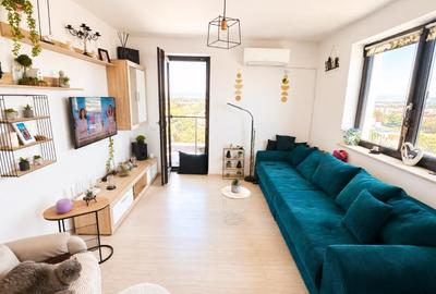 Apartament cu 3 camere decomandat, mobilat în Central