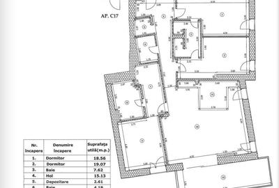 Apartament cu 4 camere în Aviației