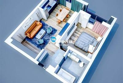Apartament cu 2 camere decomandat în Bucium - 1