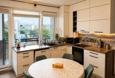 Apartament cu 3 camere semidecomandat, mobilat în Central - 2