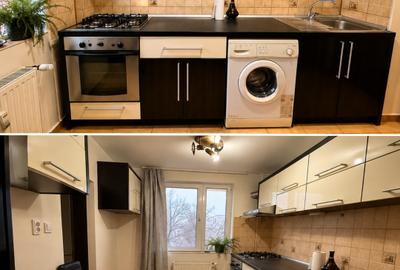 Apartament cu 3 camere decomandat, mobilat în Titan