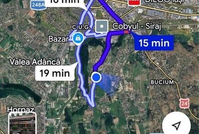 Teren de 500 mp, în Hlincea
