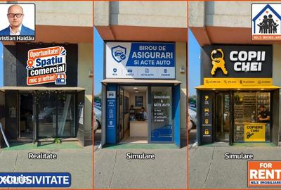 Spațiu comercial, de 5 mp, în Ștefan cel Mare