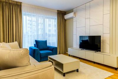 Apartament cu 2 camere decomandat, mobilat în Herăstrău