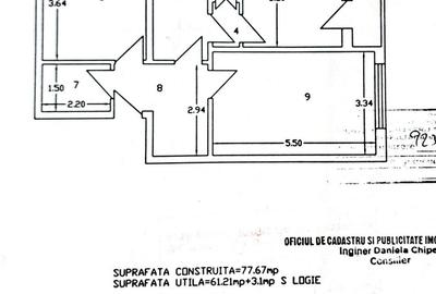 Apartament cu 3 camere decomandat în Central - 1