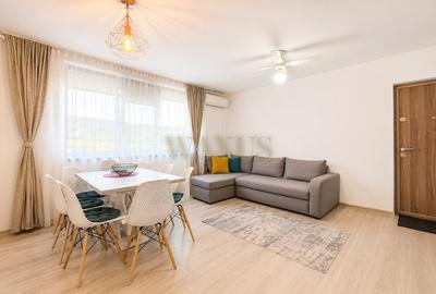 Apartament cu 2 camere semidecomandat, mobilat în Florești - 2
