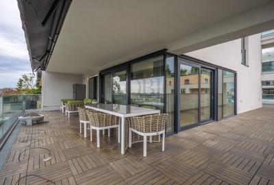 Apartament cu 4 camere, mobilat în Herăstrău