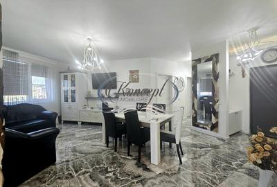 Apartament cu 3 camere semidecomandat, mobilat în Florești