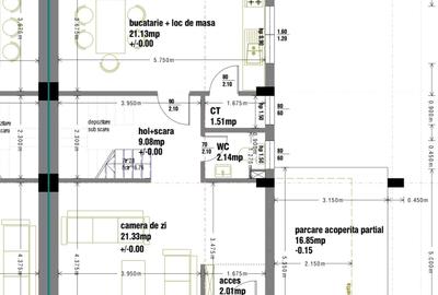 Duplex cu 4 camere cu Garaj în Păulești - 3