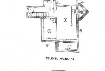 Apartament cu 3 camere decomandat în Central