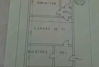 Apartament cu 2 camere semidecomandat în 23 August - 1